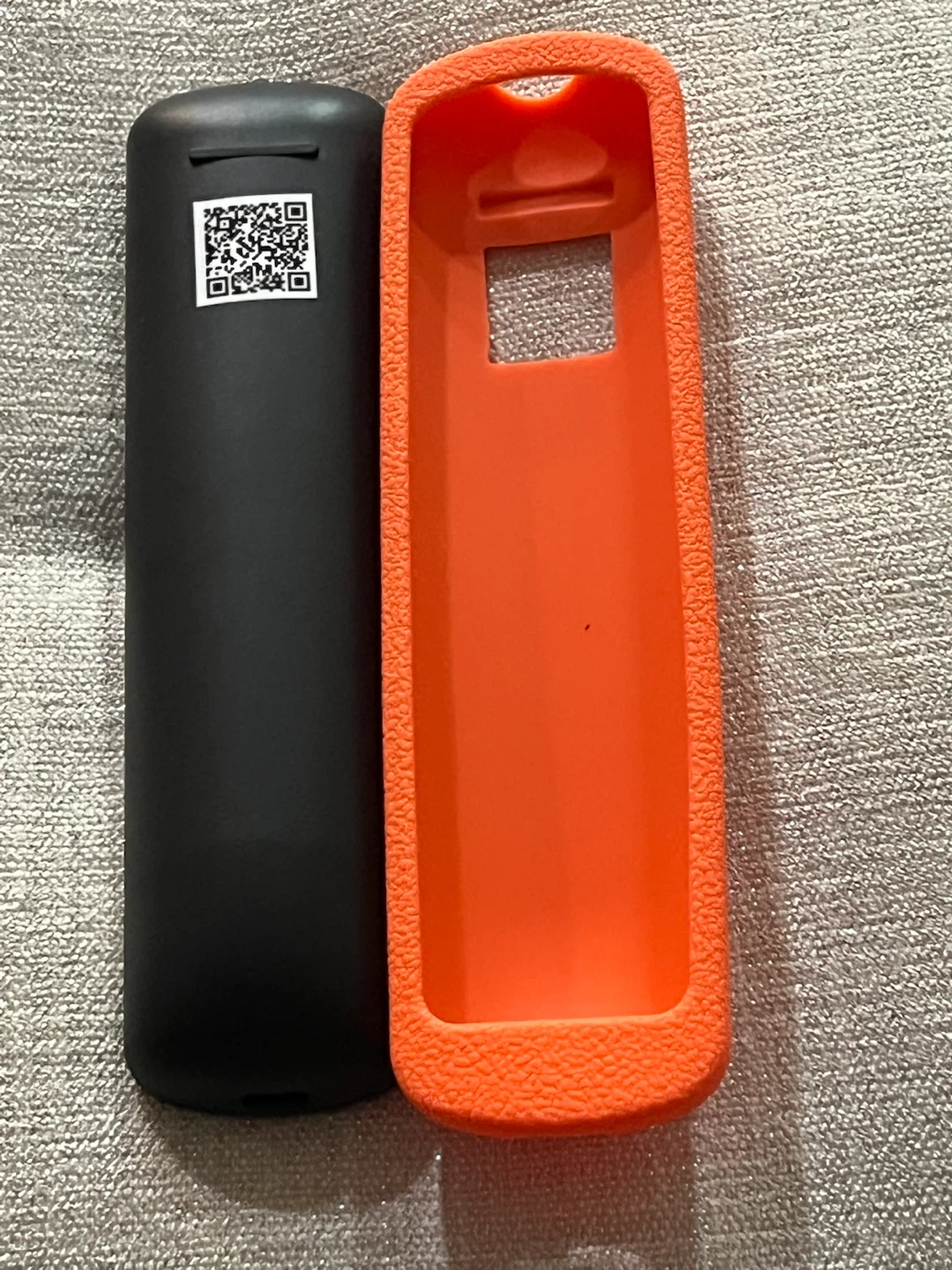 Roku Remote with Orange Silicone Case - photo 3