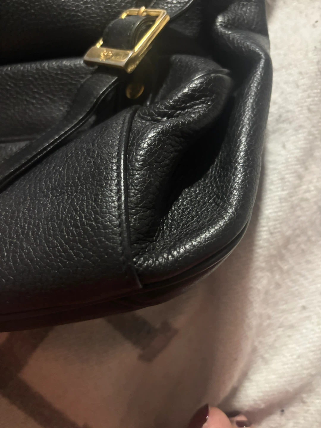 MCM Black Leather Mini Backpack - photo 3