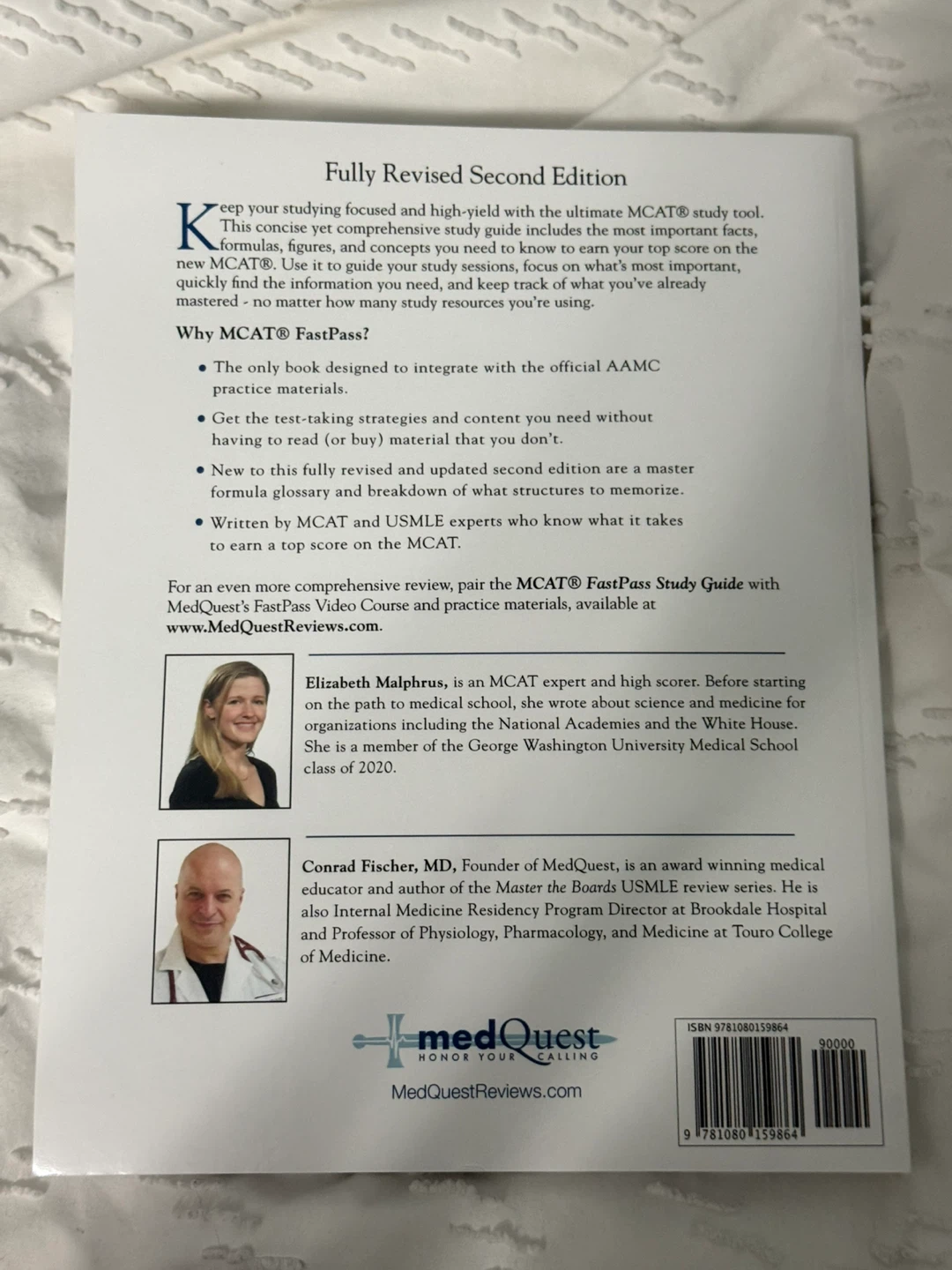 MedQuest MCAT FastPass Study Guide, 2nd Edition - photo 2