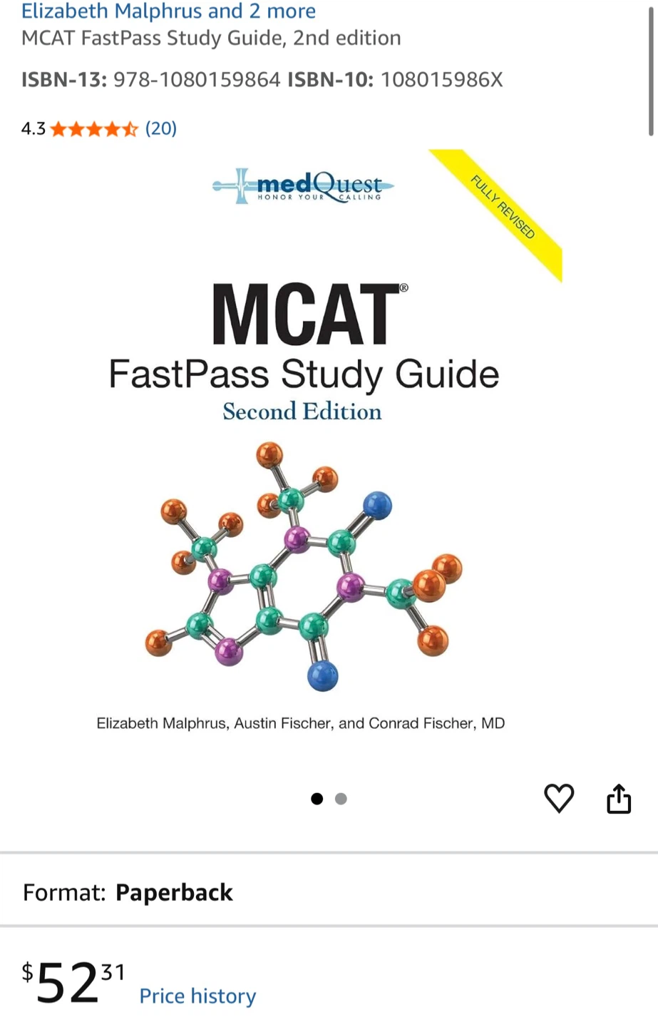 MedQuest MCAT FastPass Study Guide, 2nd Edition - photo 3
