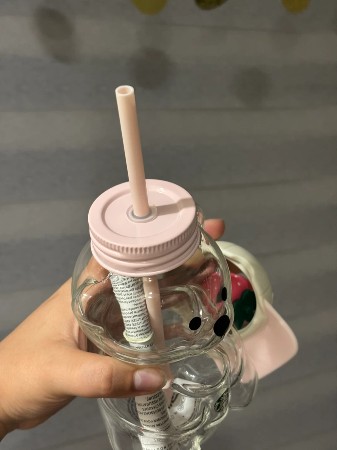 Starbucks Collectible Bearista Glass Cup - photo 4