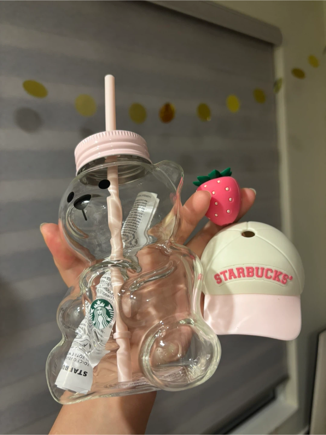 Starbucks Collectible Bearista Glass Cup - photo 3