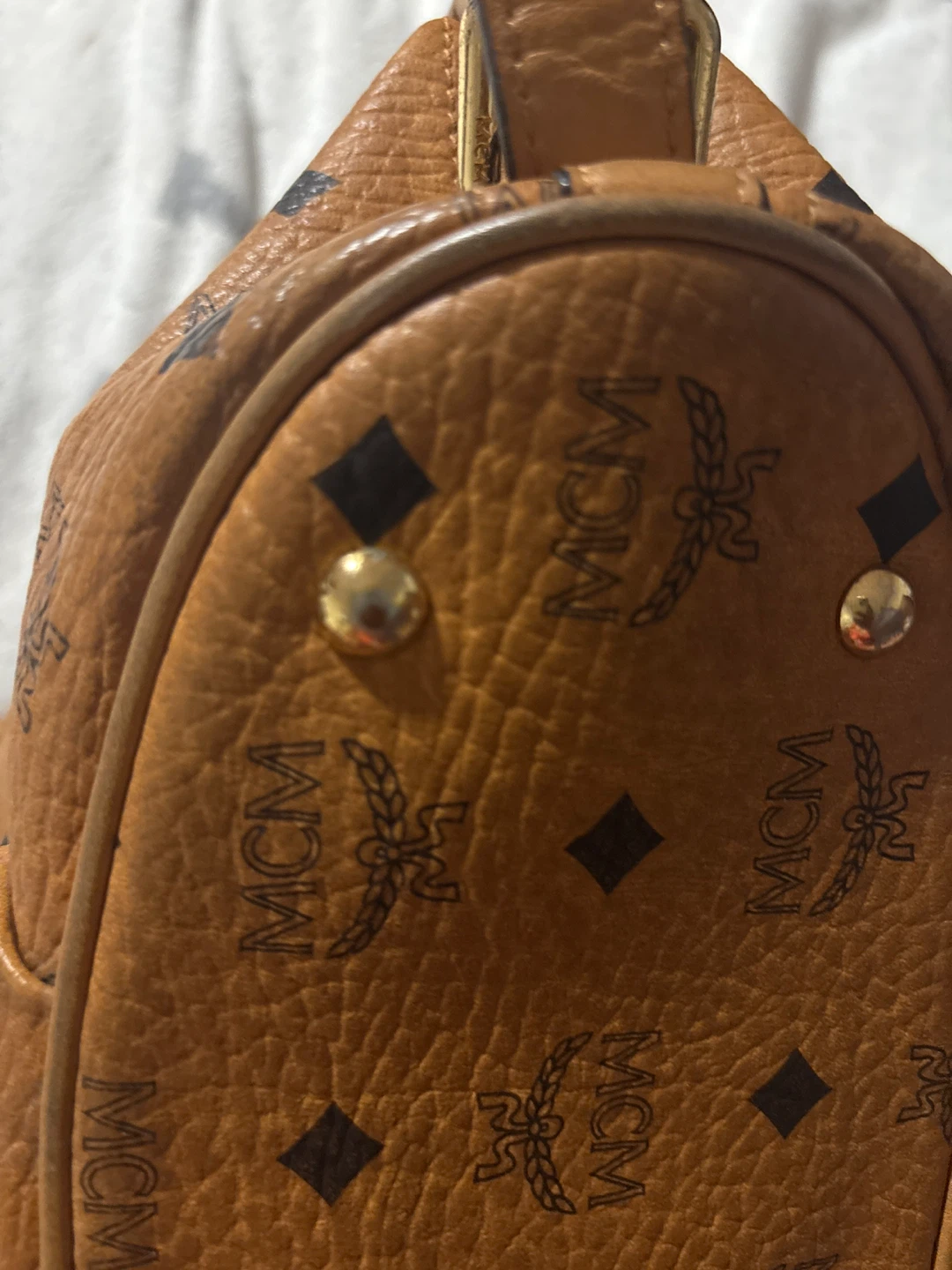 MCM Brown Monogram Shoulder Bag - photo 4