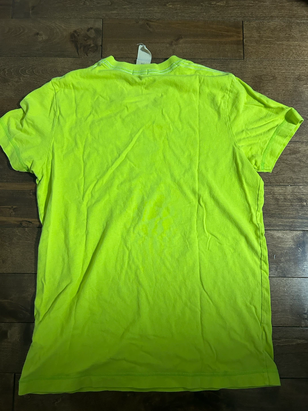 Vintage Hollister So-Cal V-Neck T-Shirt - Neon Yellow (M) - photo 3