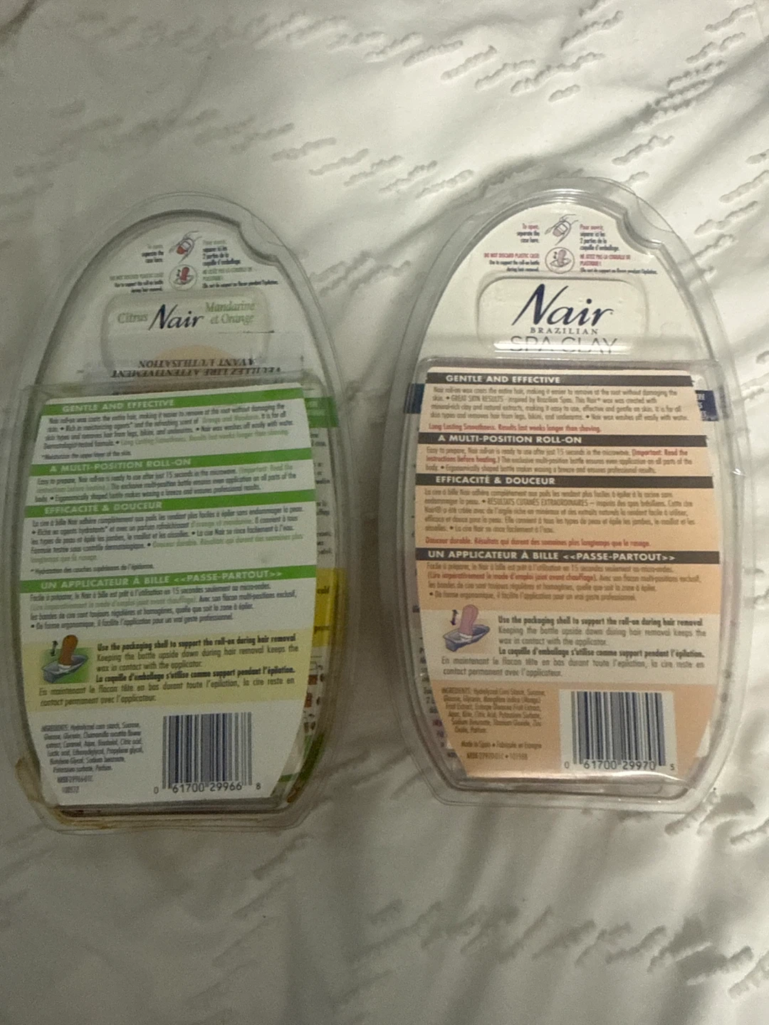 Nair Roll-On Wax Kit - Citrus & Brazilian Spa Clay - photo 2