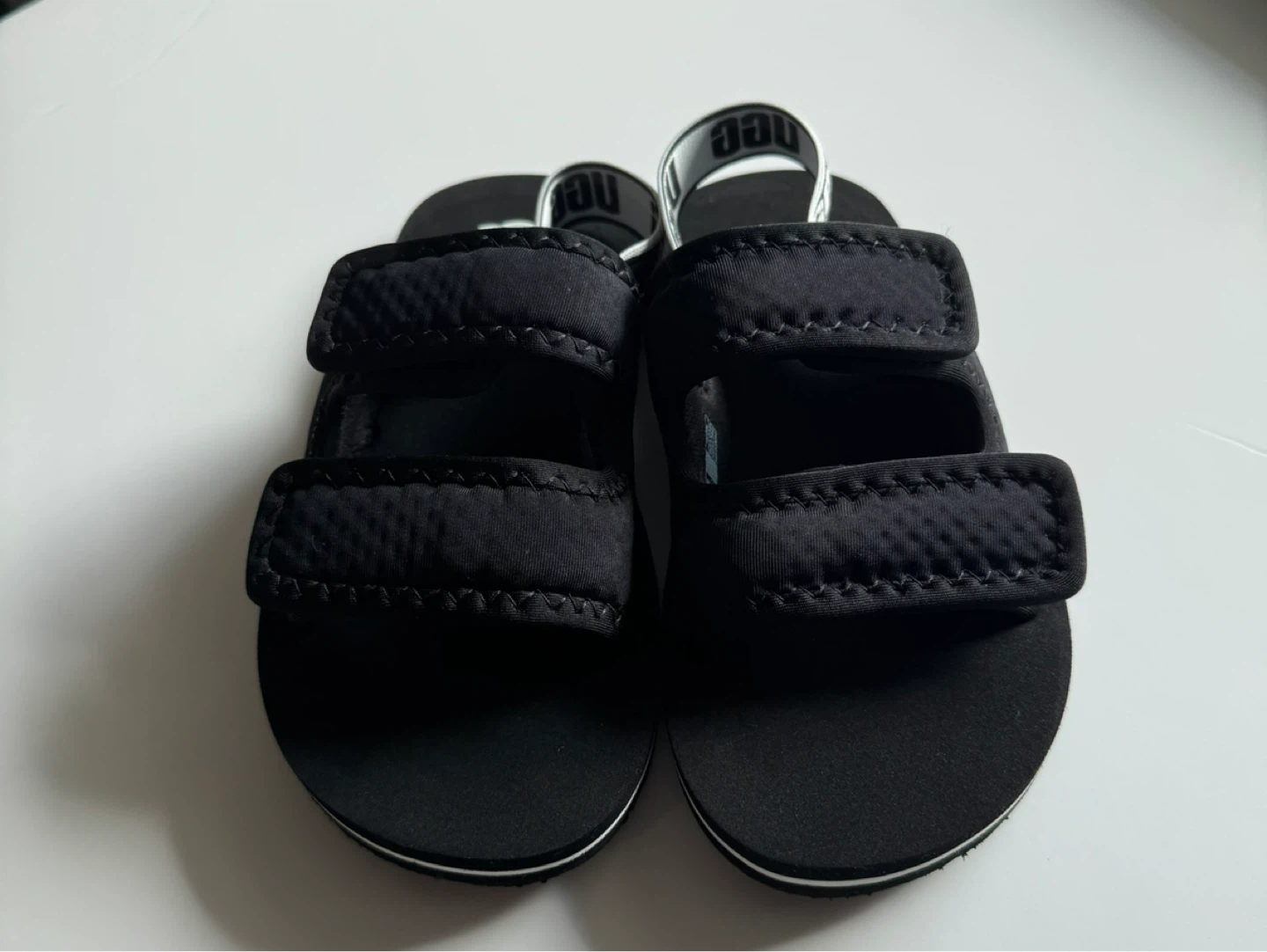UGG Lennon Kids Slingback Sandals – Size 12 – Black - photo 2