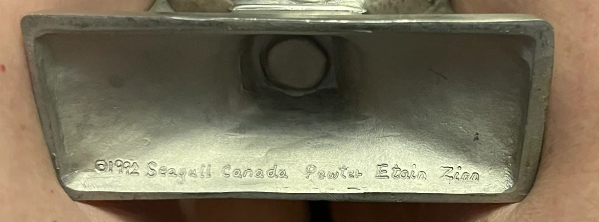 1992 Seagull Canada Pewter Vase - photo 4