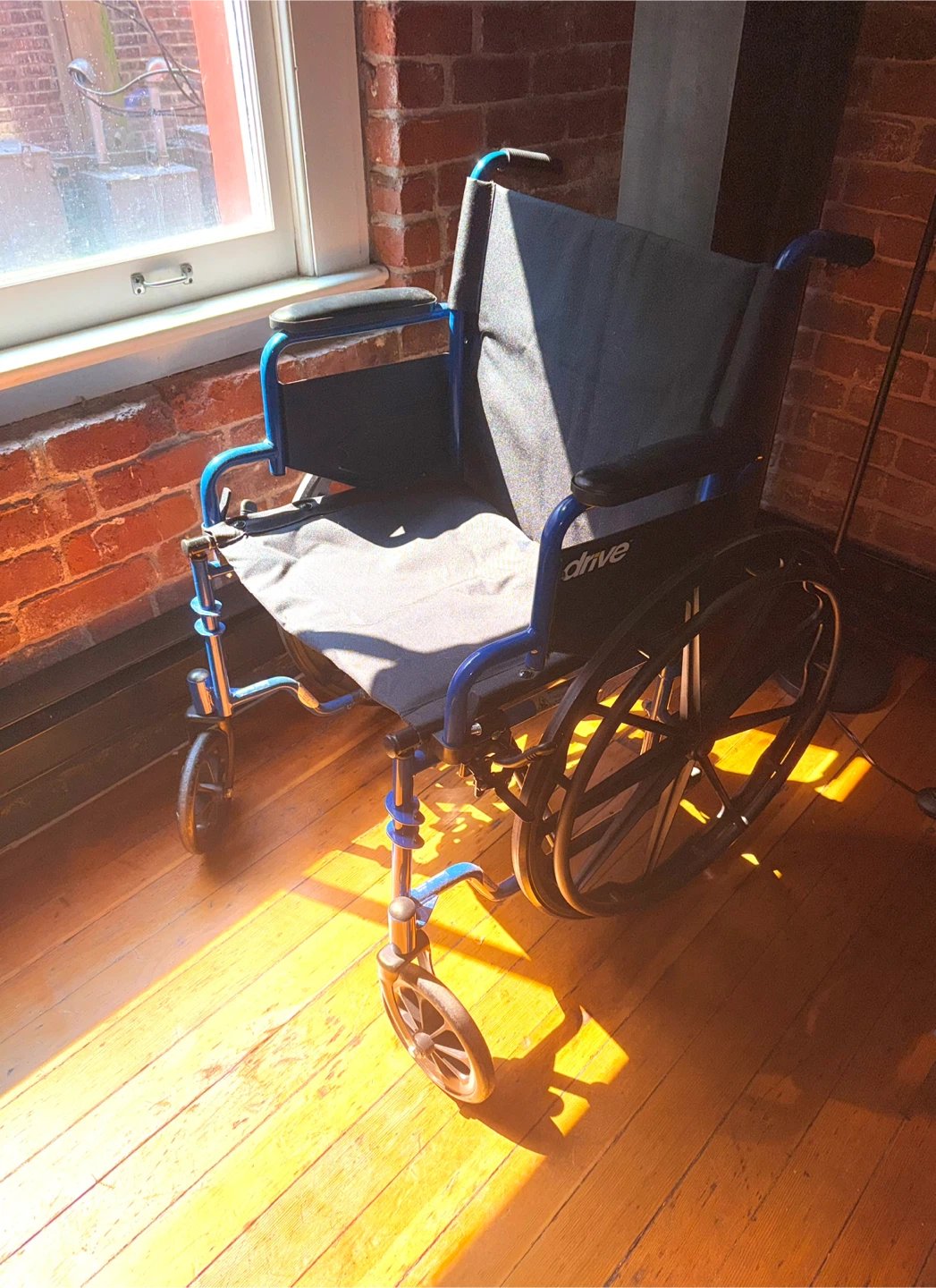 Drive brand Wheelchair- Blue Streak model