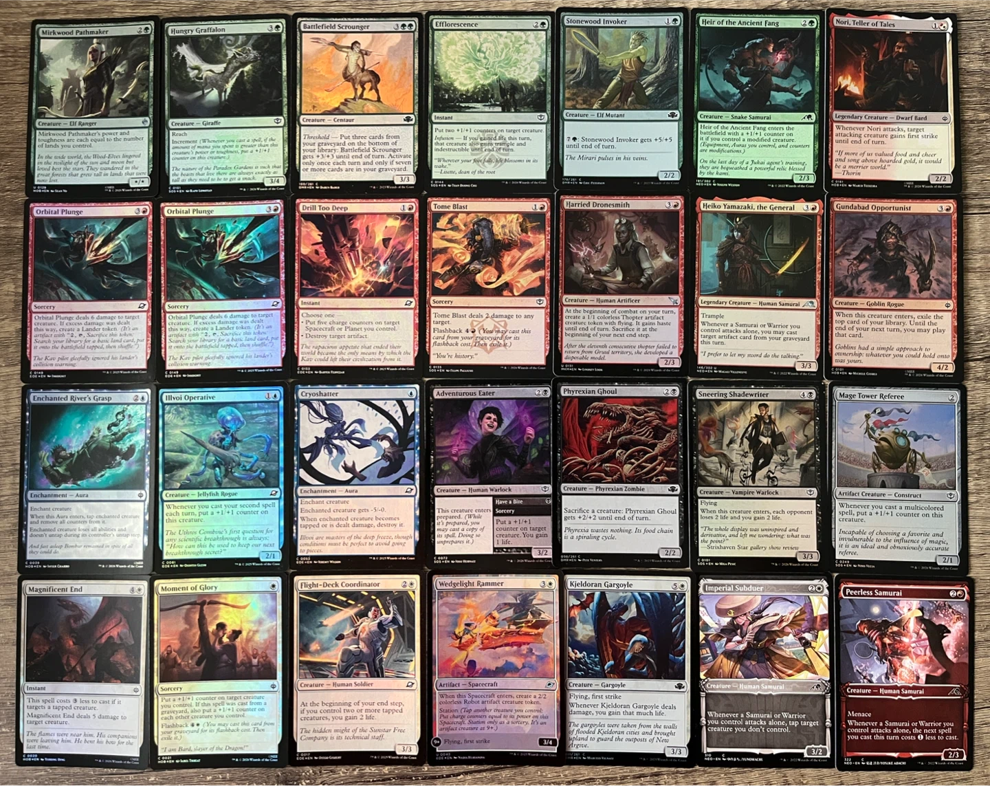A Lot of Magic the Gathering Holo Cards (25+)