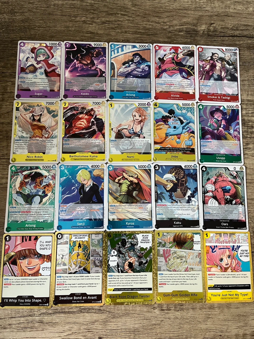 A Lot of One Piece Trading Cards (100+)