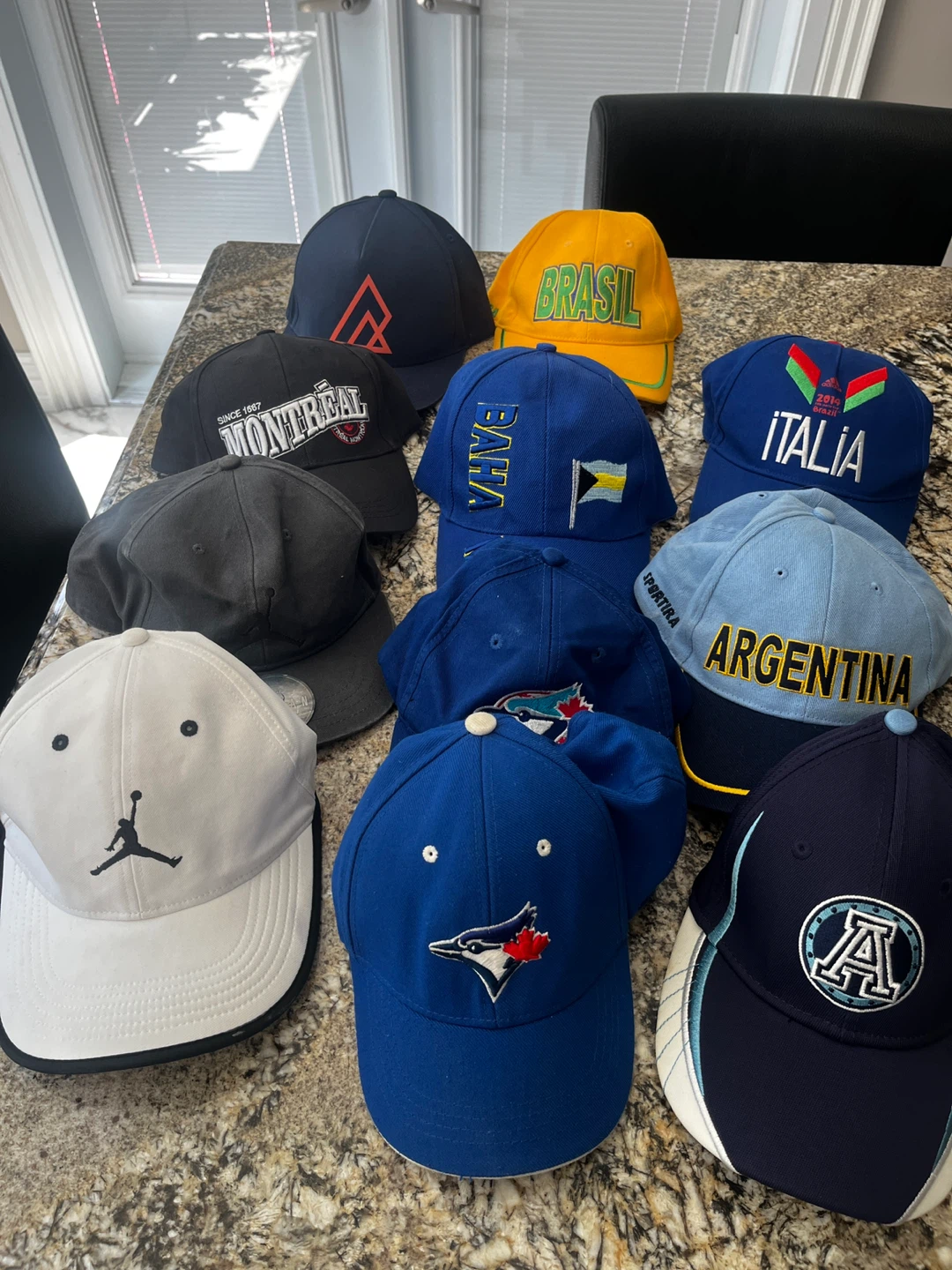 12 youth hats