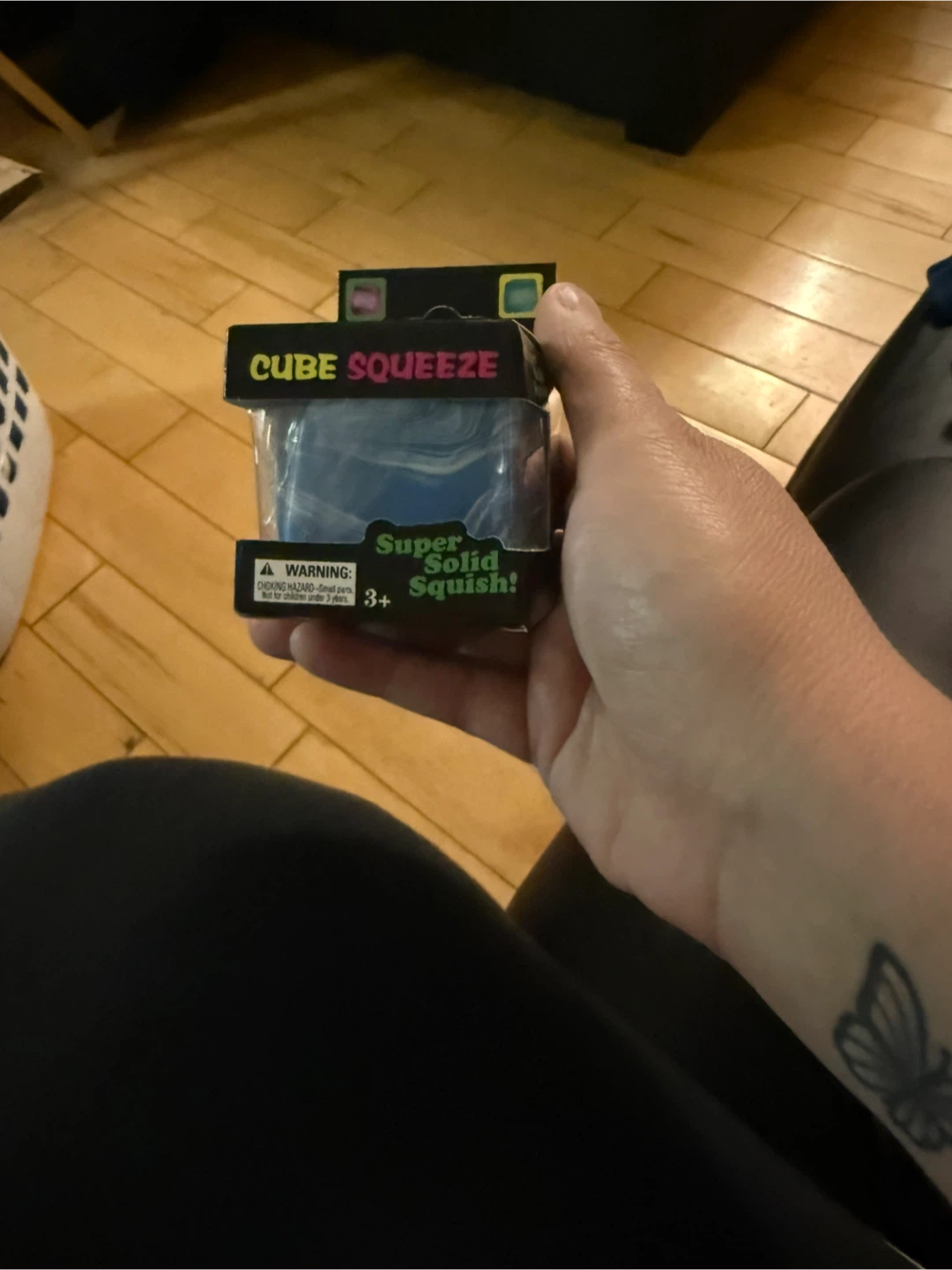 Cube Squeeze Super Solid Squish Toy