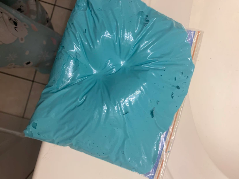 Teal butter Slime