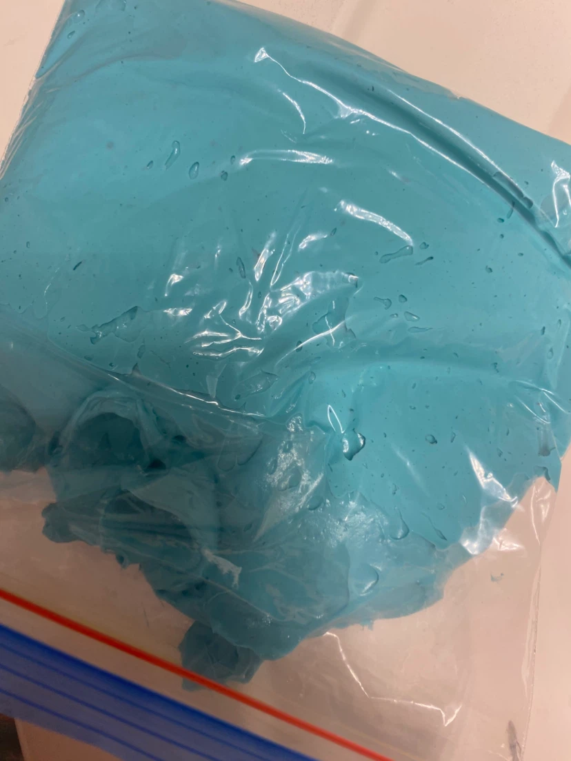 Teal butter Slime - photo 3
