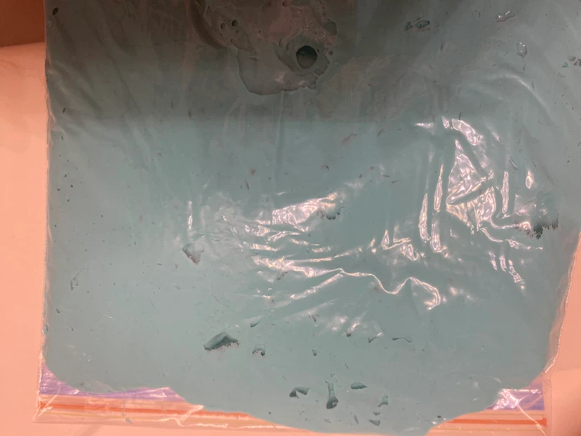 Teal butter Slime - photo 4