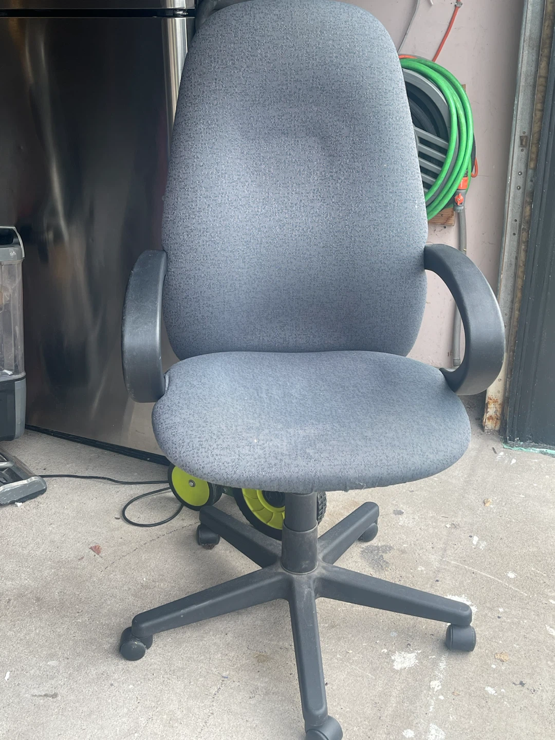 Grey Fabric Office Chair