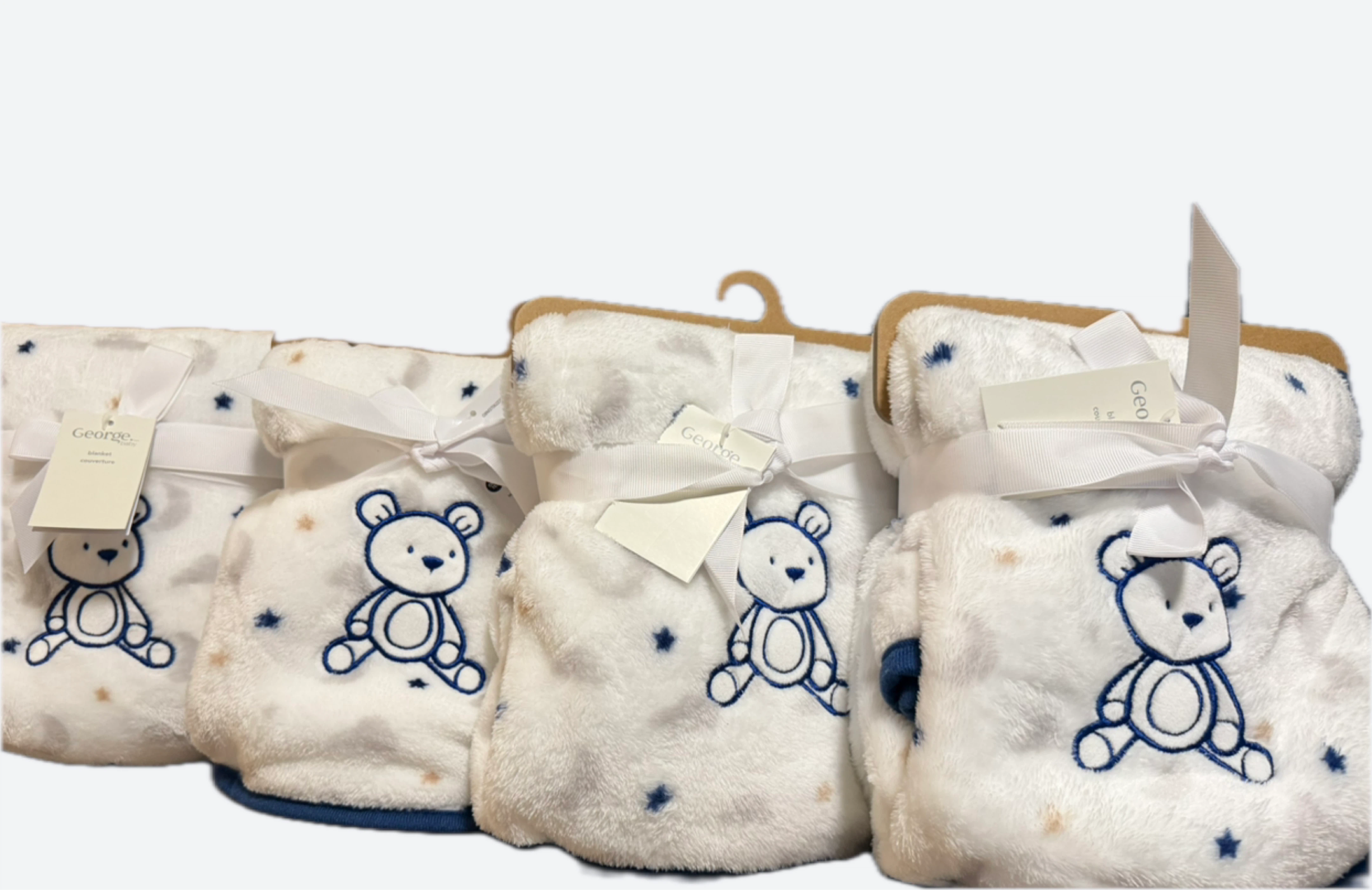 George Baby Blankets -  Teddy Bear