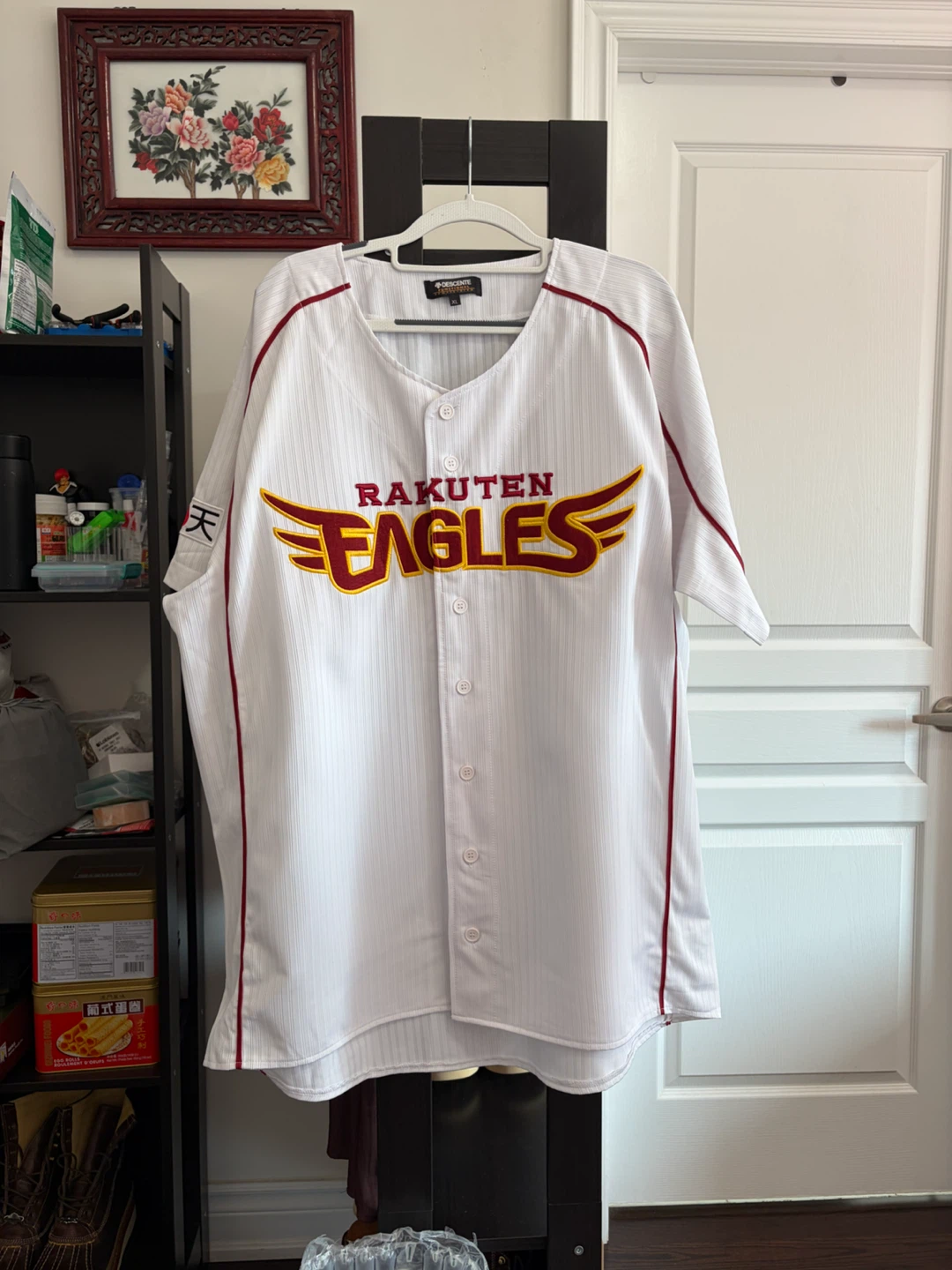 Tohoku Rakuten Golden Eagles Baseball Jersey White