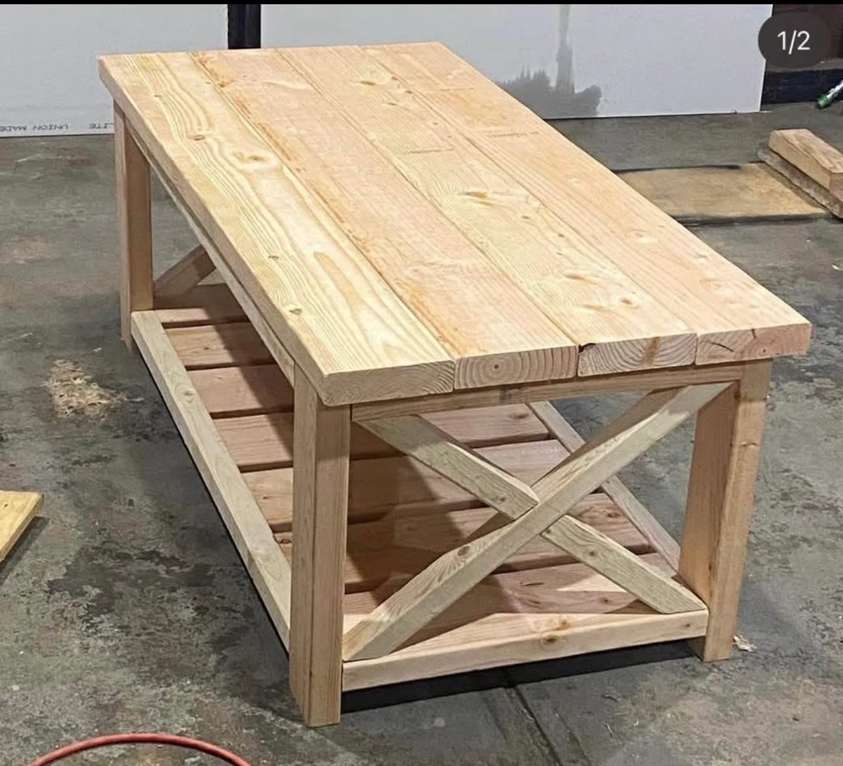 White Lift-Top Coffee Table with Storage Shelf - photo 4