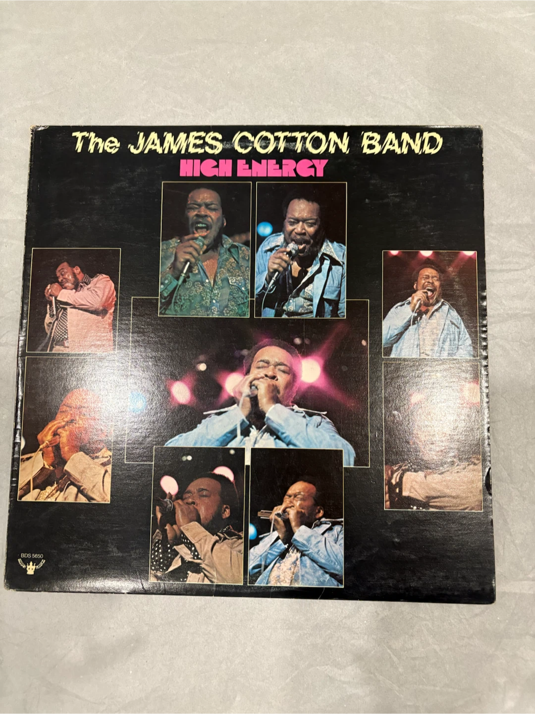 Vintage Vinyl The James Cotton Band High Energy