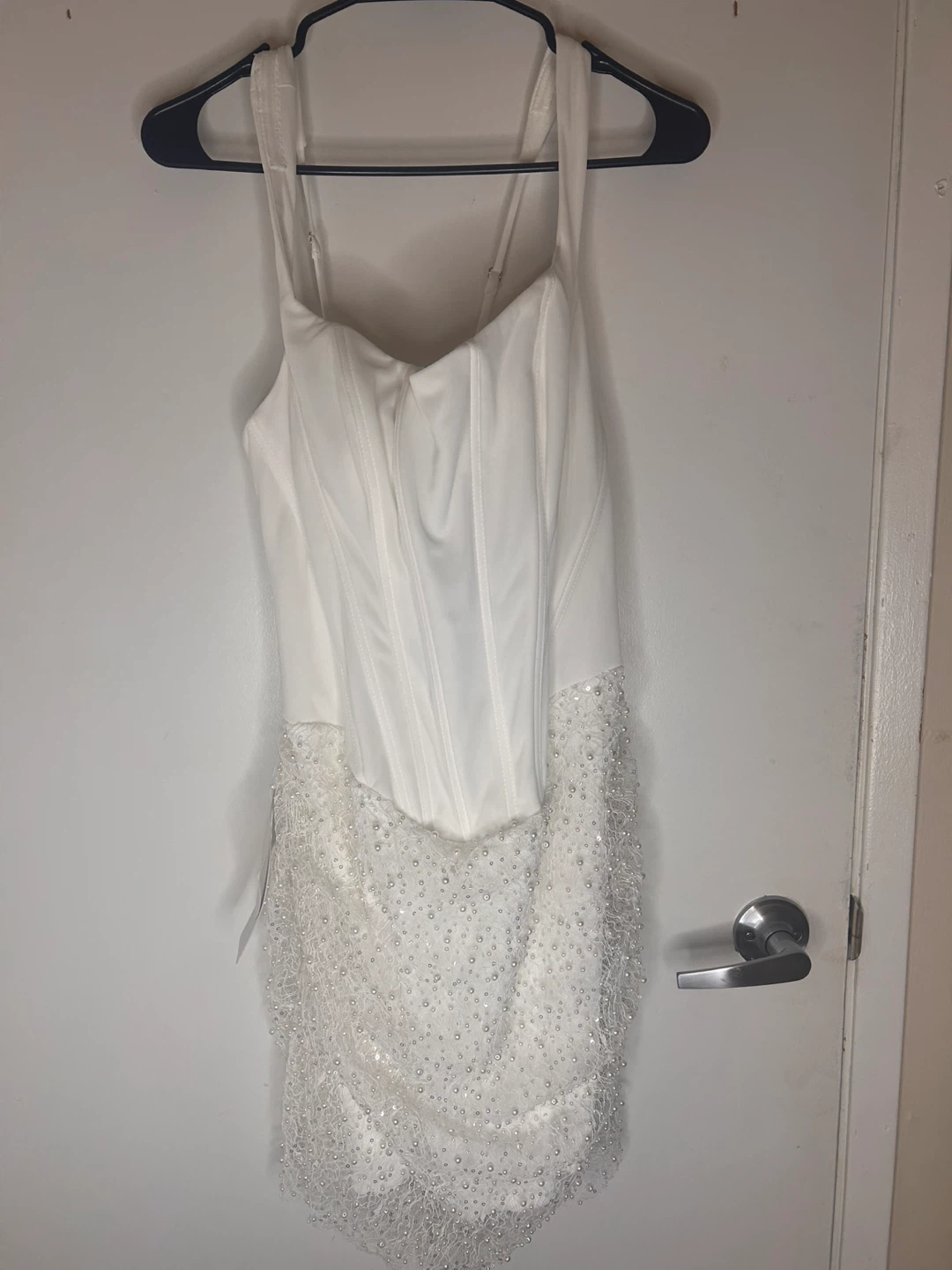 White corset dress SIZE 14 - photo 2