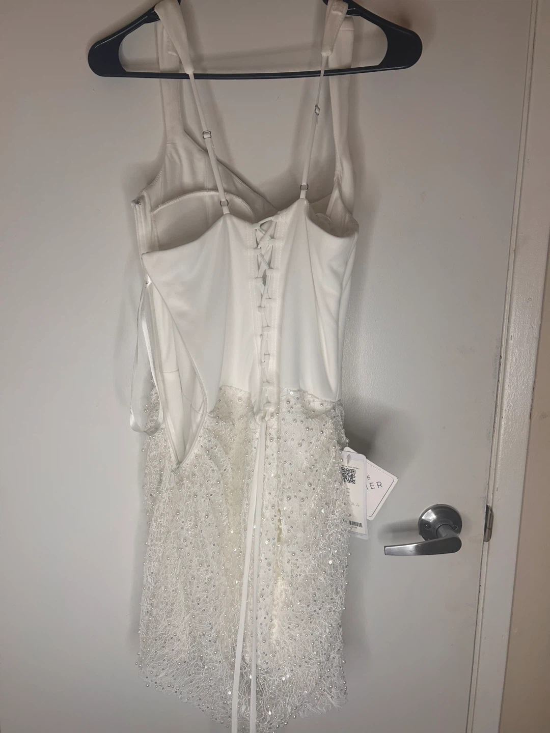 White corset dress SIZE 14 - photo 3
