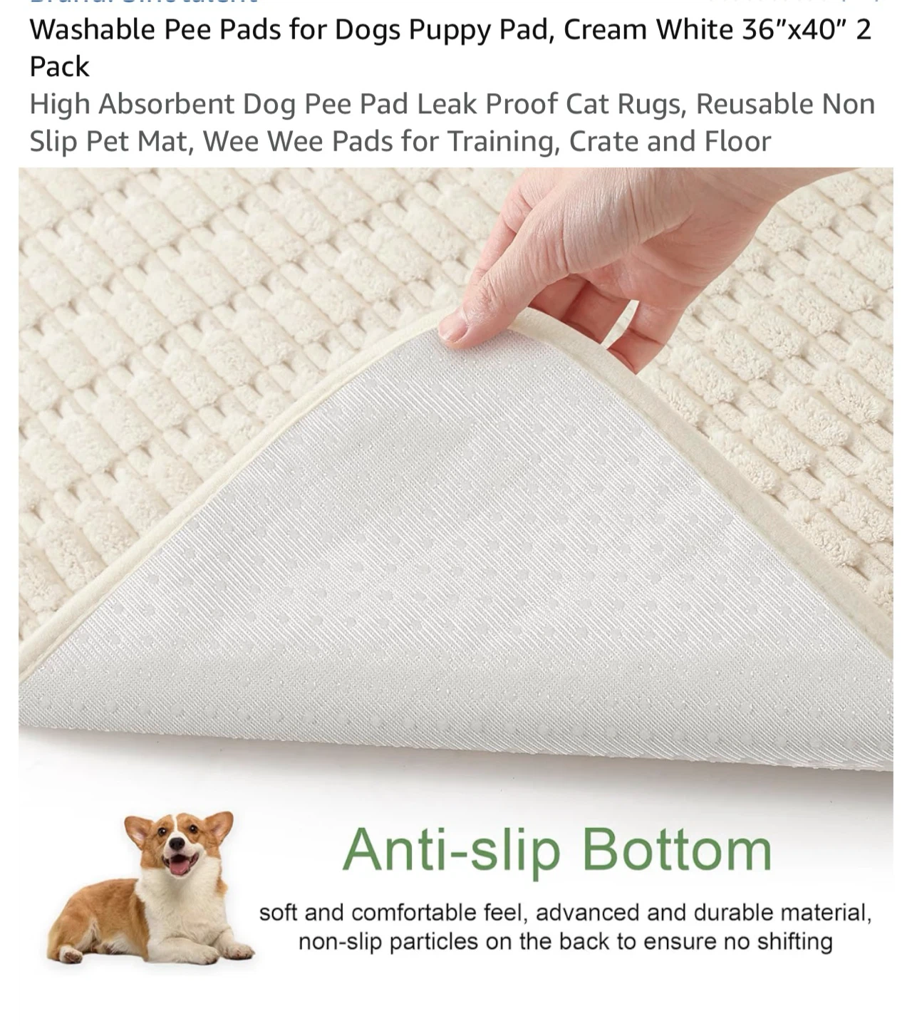 Washable Pee Pads