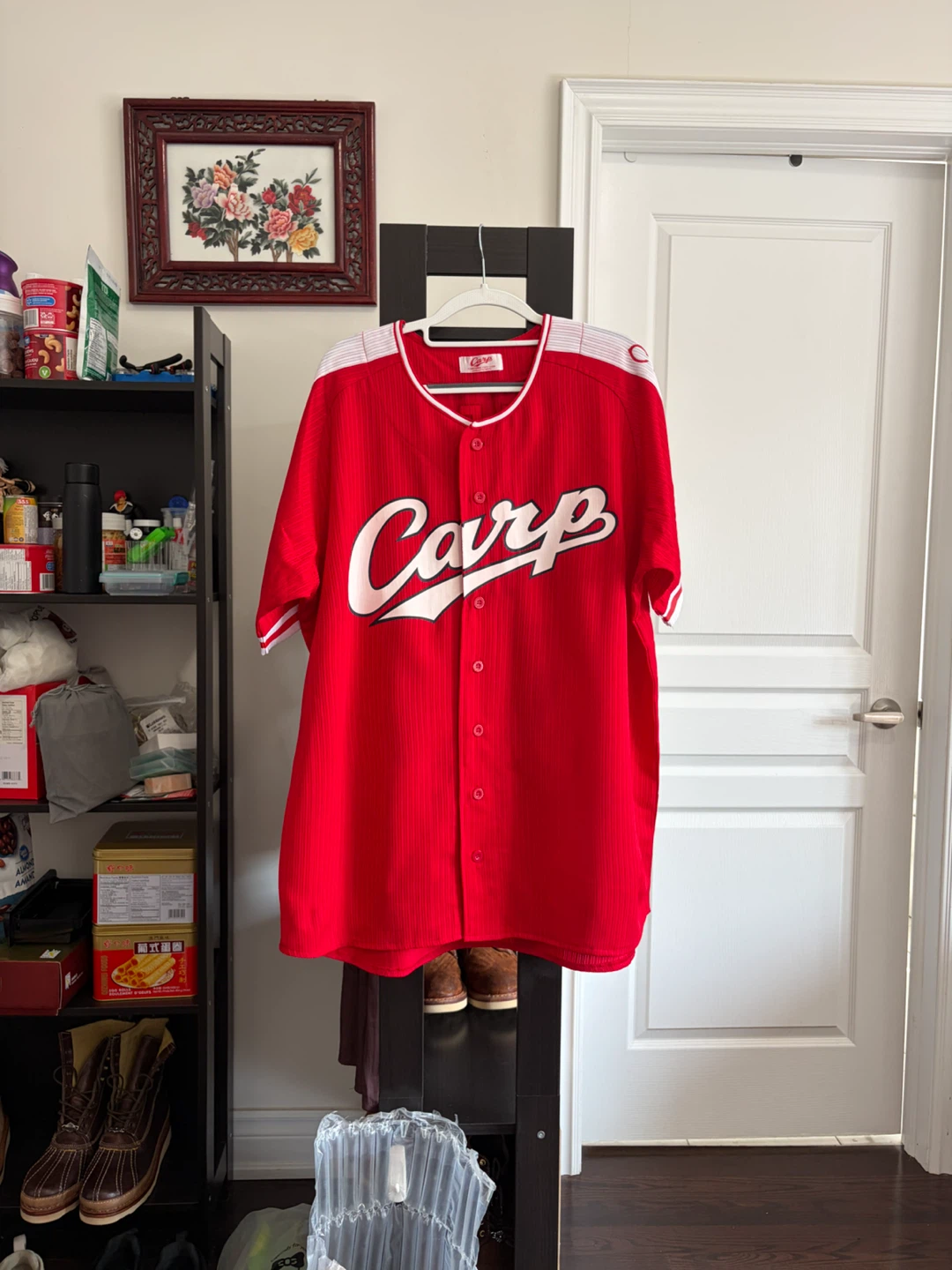 Hiroshima Toyo Carp Baseball Jersey Red