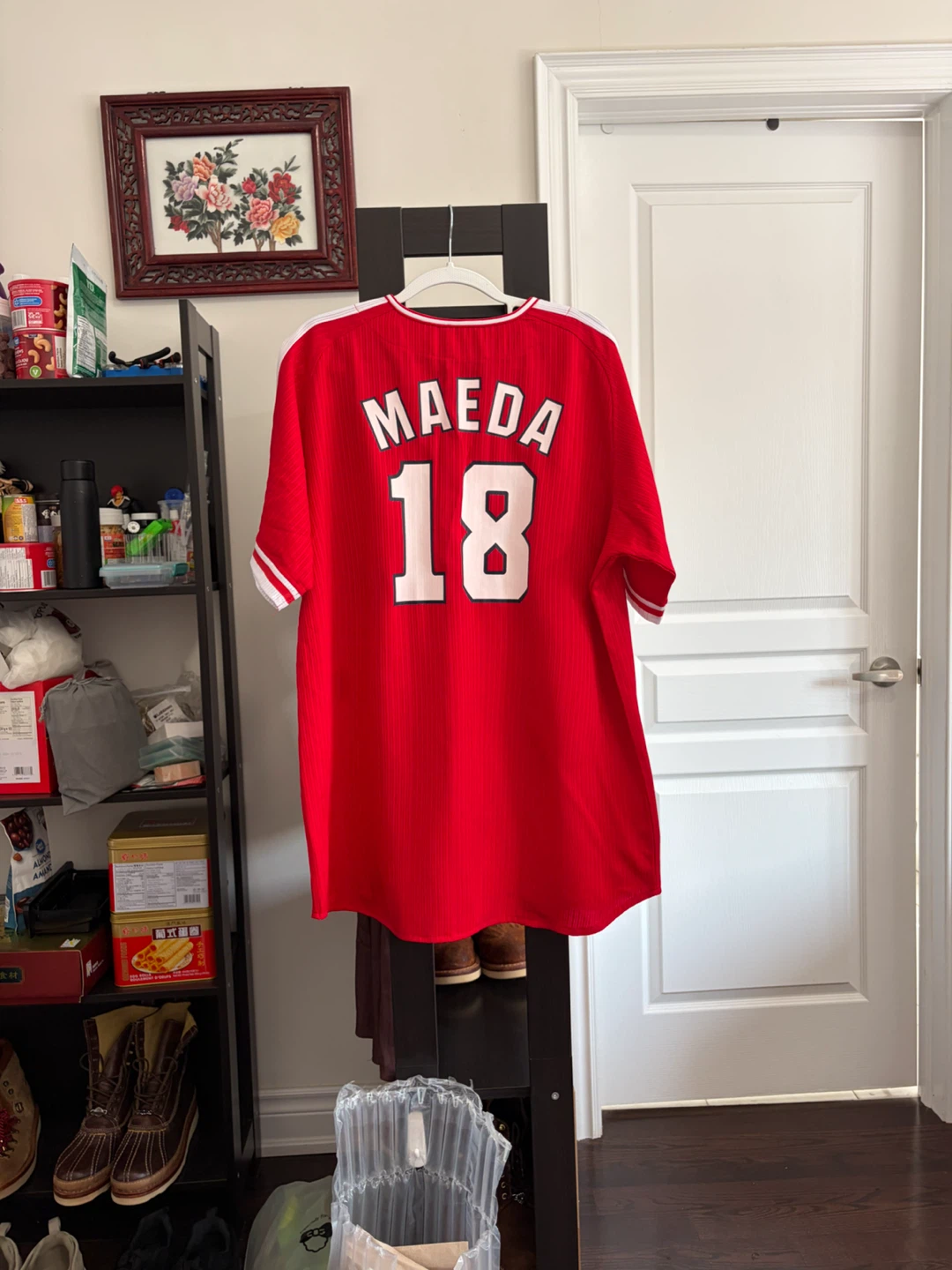 Hiroshima Toyo Carp Baseball Jersey Red - photo 2