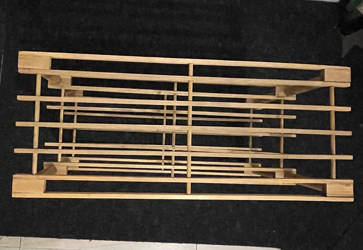 Wooden 3-Tier Storage Shelf