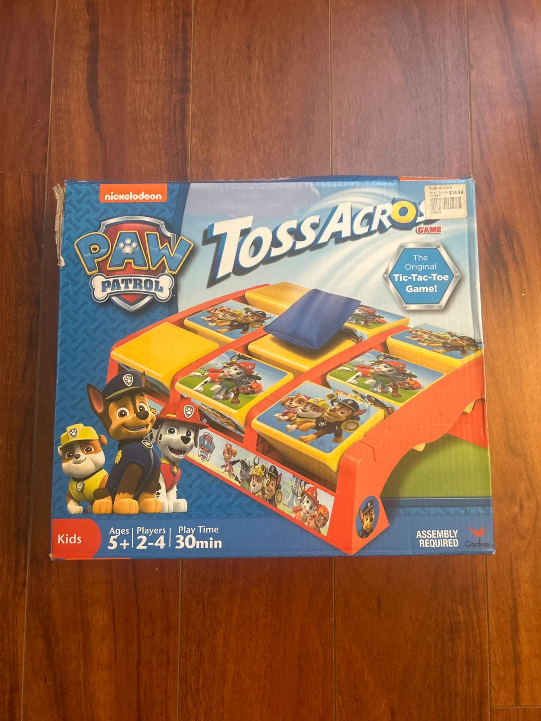Paw Patrol Toss Across Game