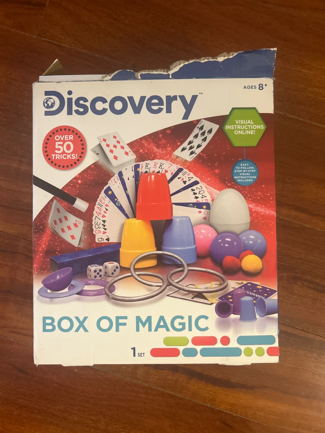 Discovery Box of Magic Set for Ages 8+