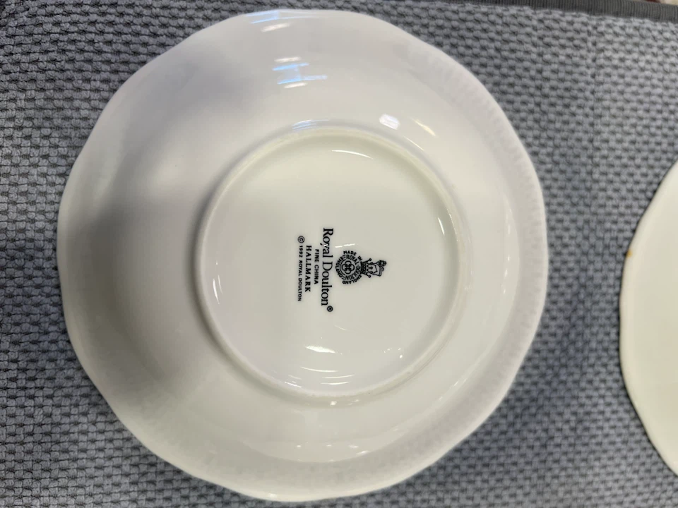 Vintage Royal Doulton Hallmark Fine China Bowls - Set of 6