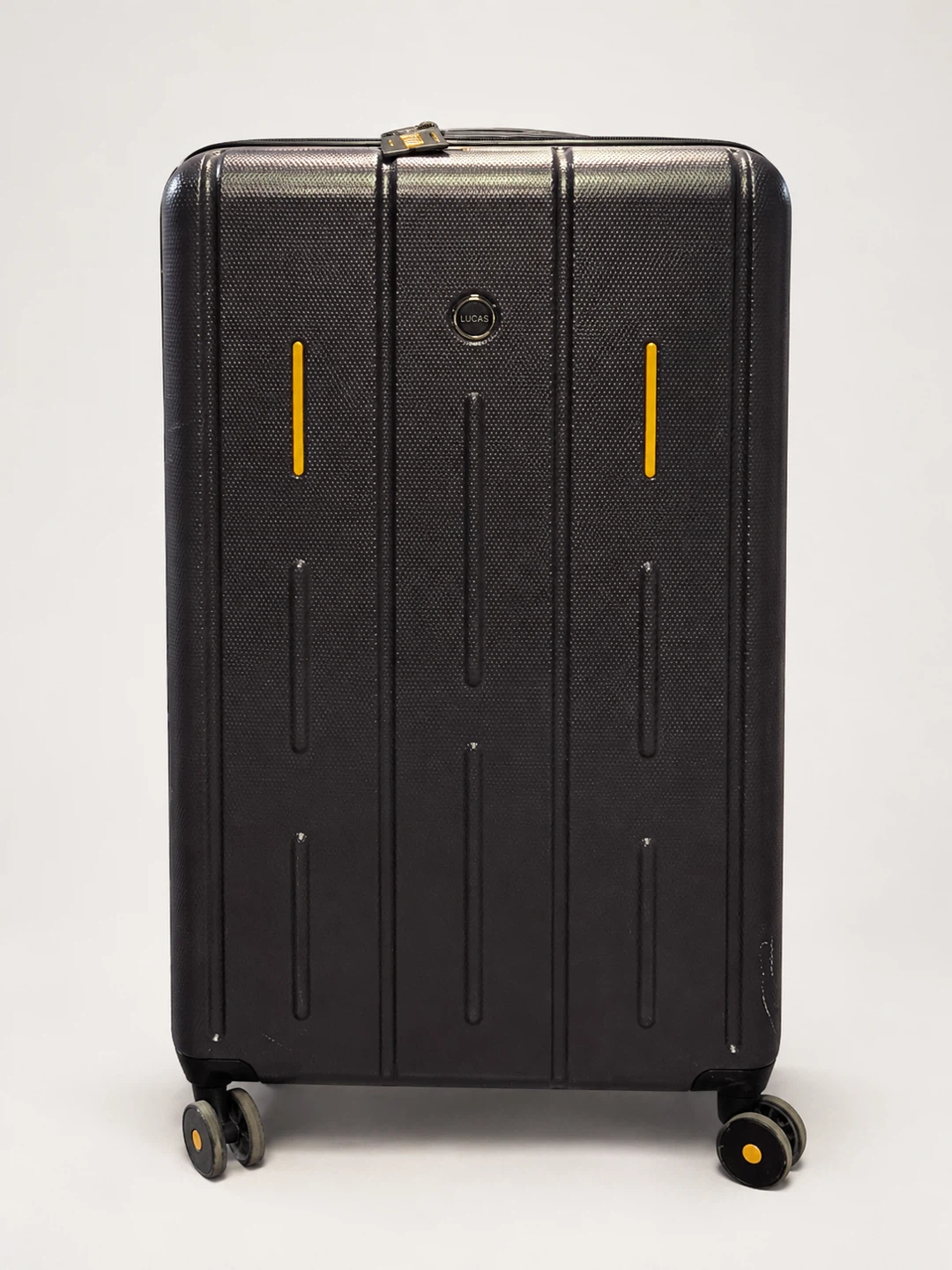 Lucas Extra-Large Hardshell Spinner Suitcase – Grey