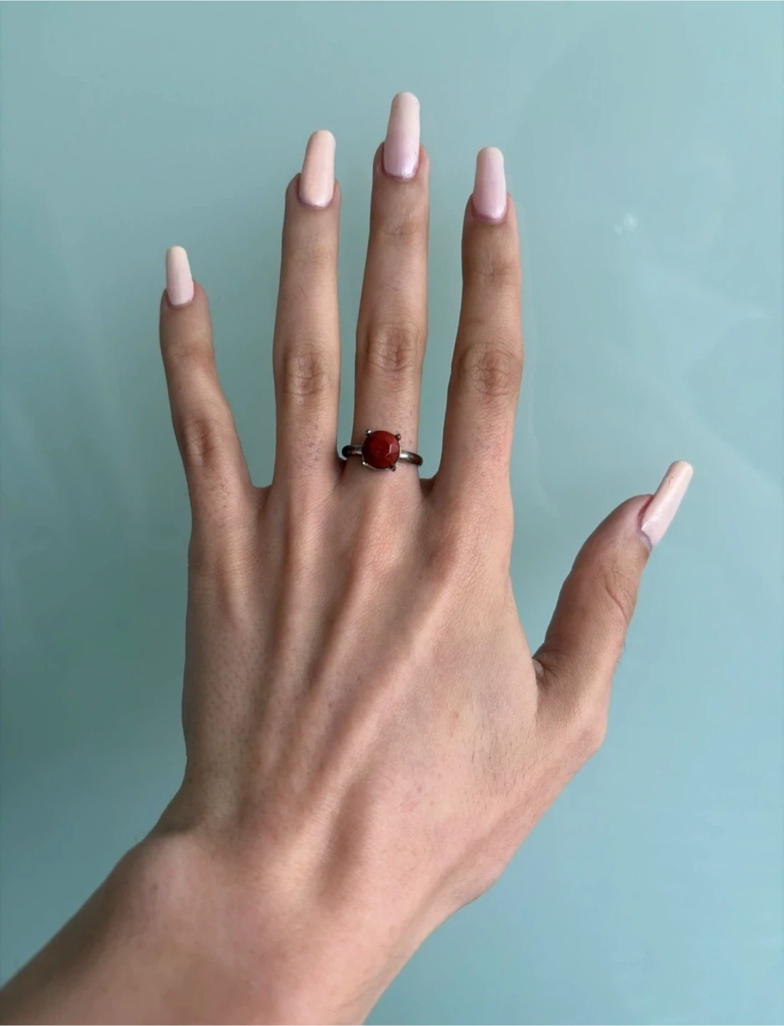 Ring with Red Stone