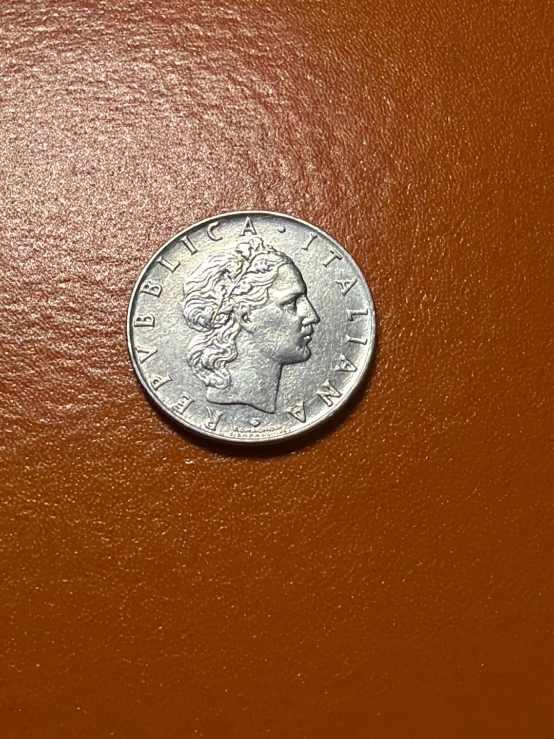 1966 Italian L.50 Lire Coin - photo 2