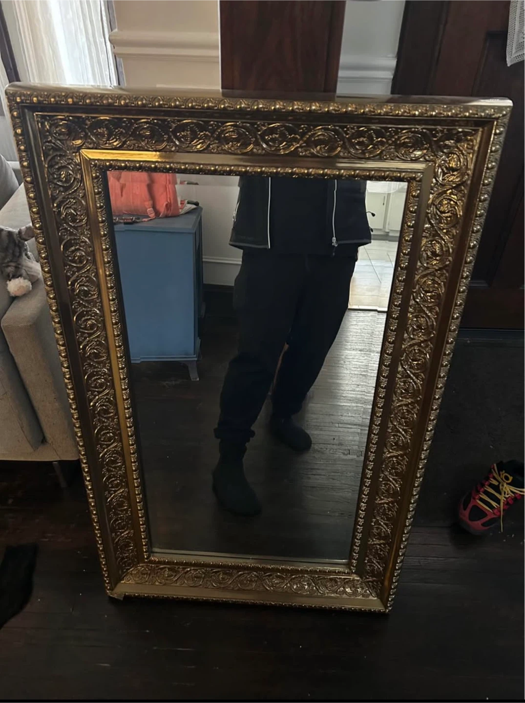 Ornate Gold Framed Mirror