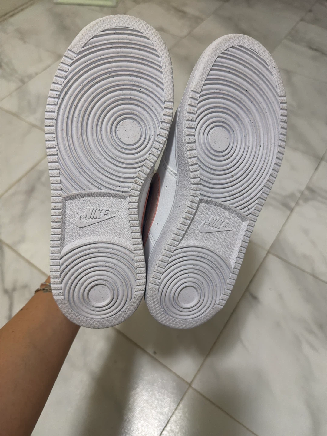 Nike Women's Court Vision Low White/Pink Sneakers - photo 3