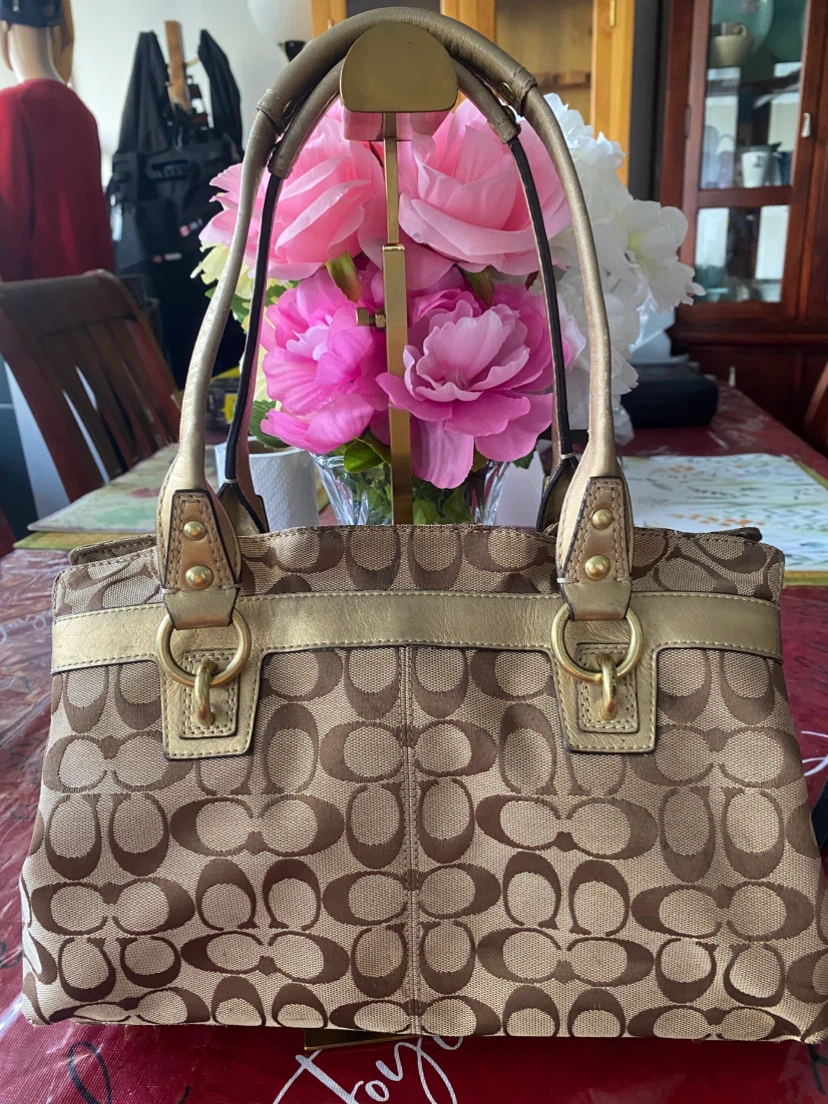 Coach Monogram Shoulder Bag - photo 2
