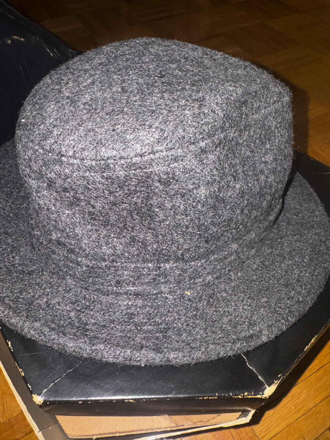 Borsalino Felt Hat with Feather Accent - photo 3