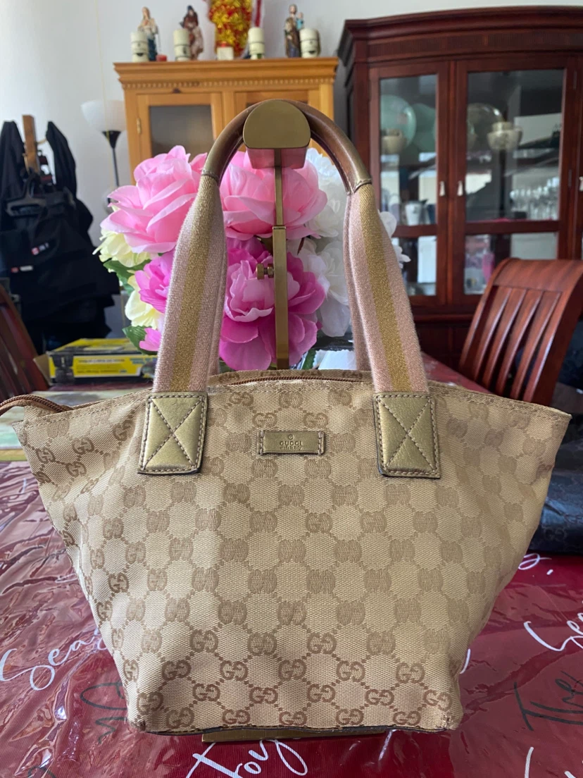 Gucci GG Canvas Tote Bag