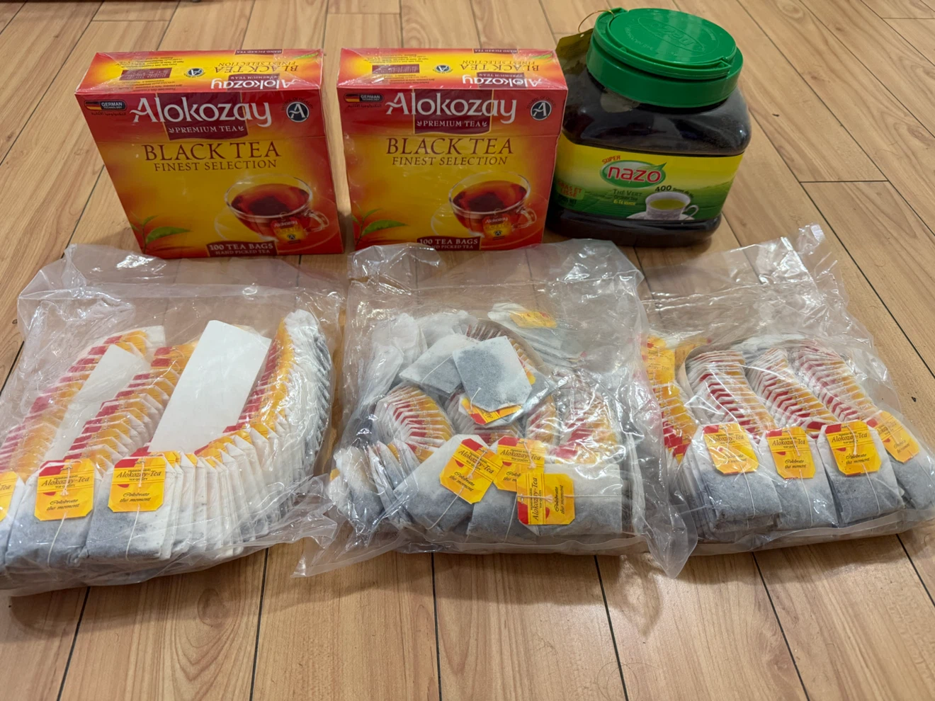 Alokozay Premium Black Tea - 3 Boxes & Large Jar - photo 3