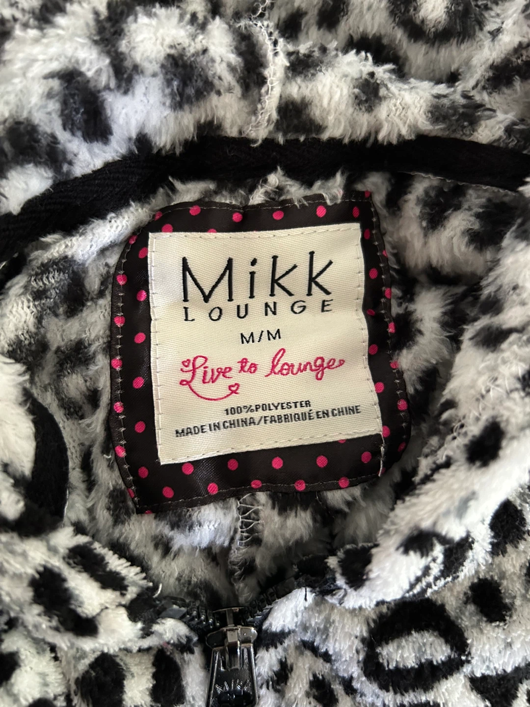 Mikk Lounge Leopard Print Onesie Pajamas M/M - photo 2