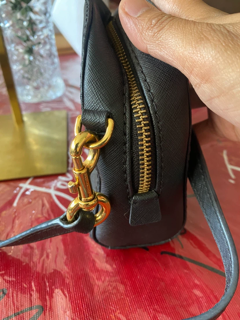 Marc Jacobs Black Leather Dome Crossbody Bag - photo 4