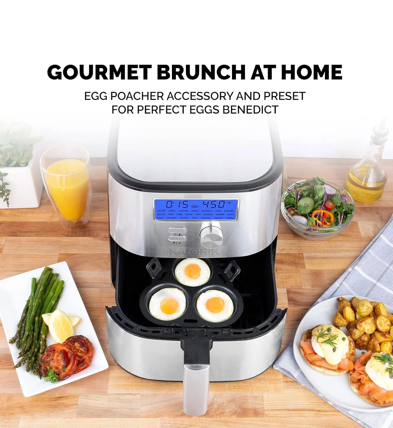 Kalorik MAXX Plus Air Fryer 6QT - photo 5