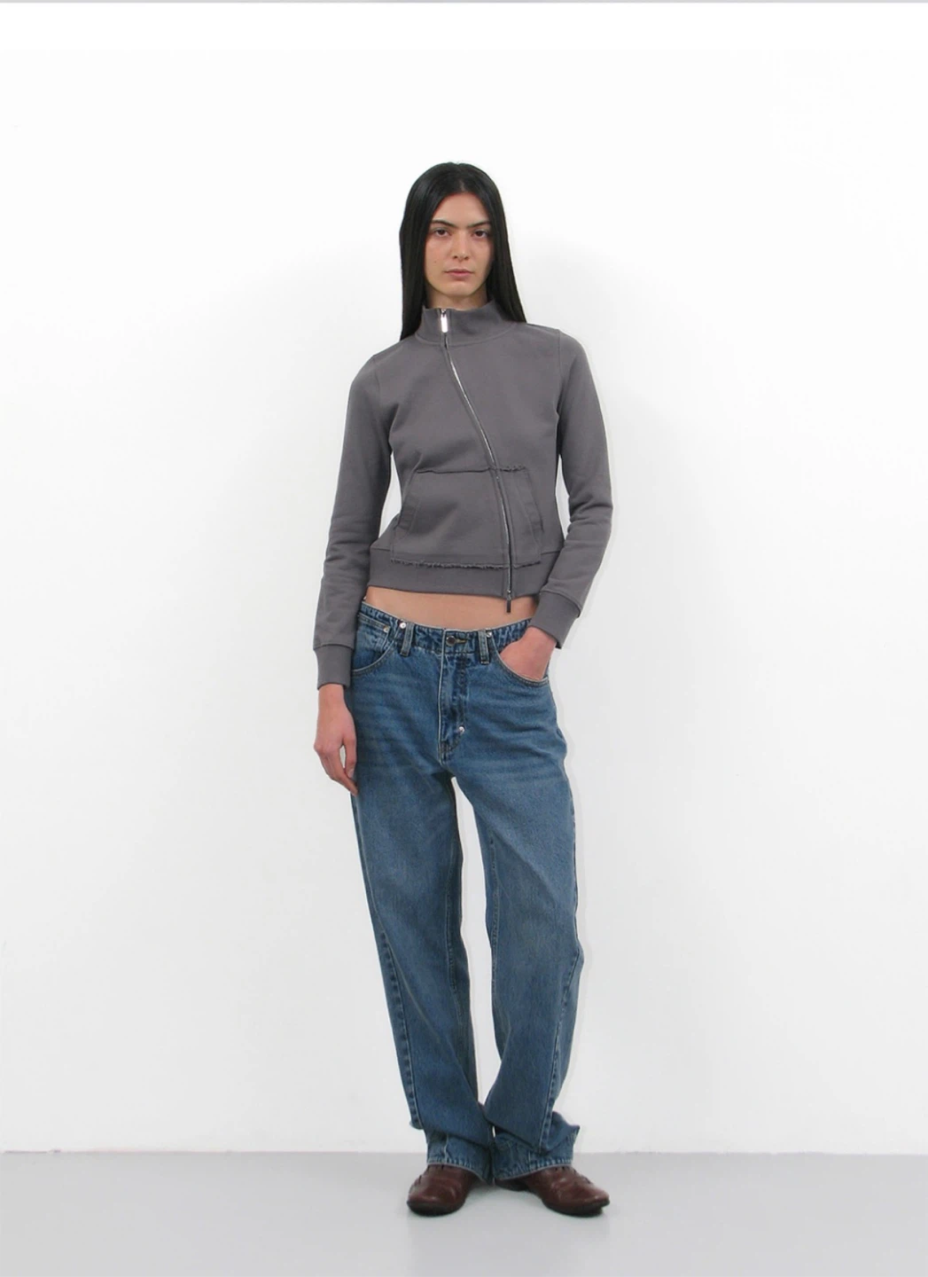 Full Zip Jacket Korean fashion brand - photo 2