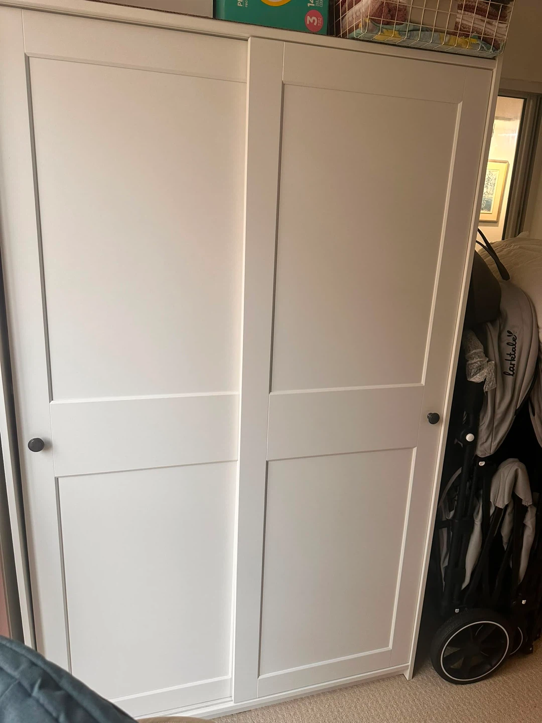 IKEA Hauga Wardrobe with Sliding Doors - photo 2