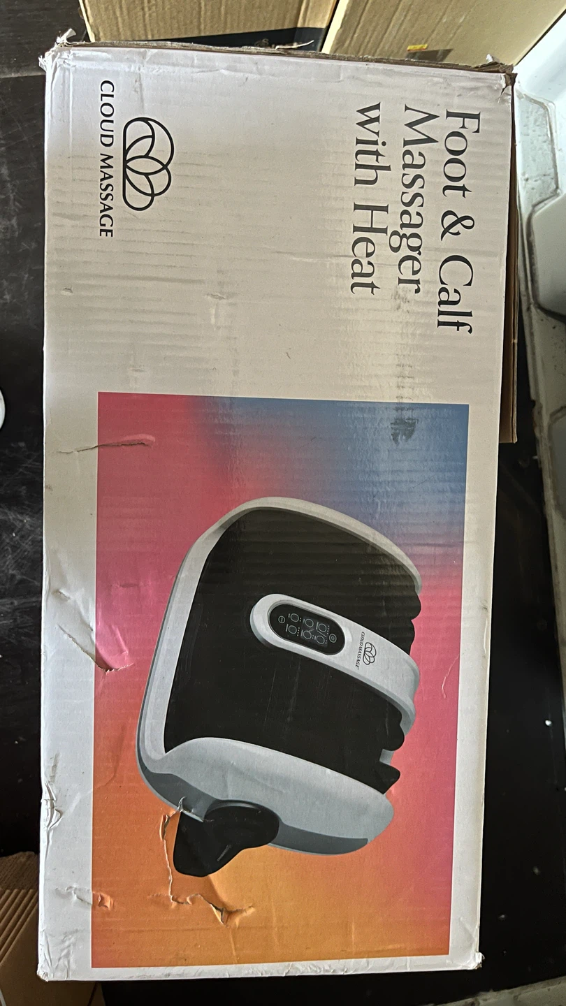 Cloud Massage Foot & Calf Massager with Heat
