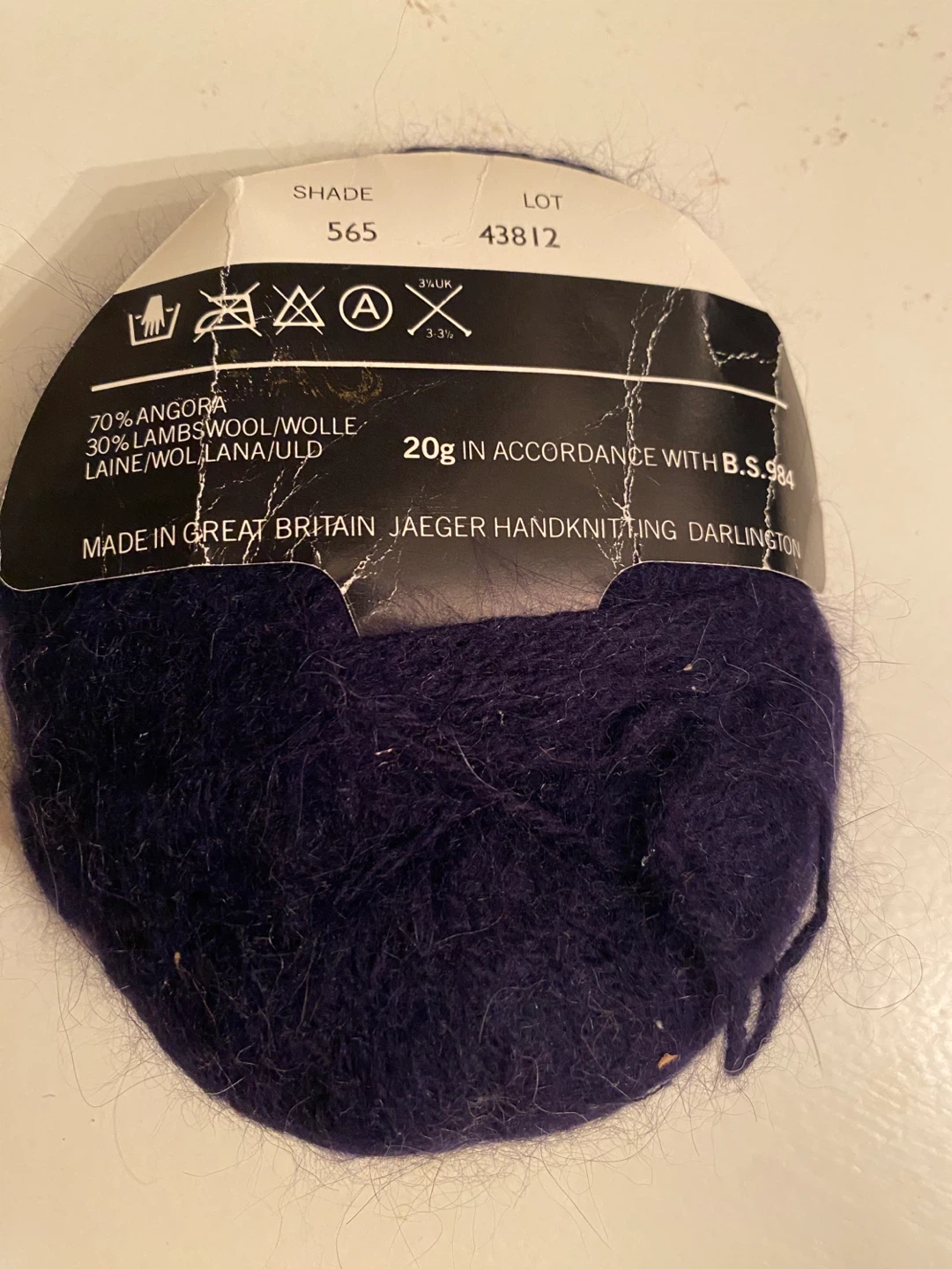 Jaeger Handknitting Yarn Angora and Lambswool - photo 3