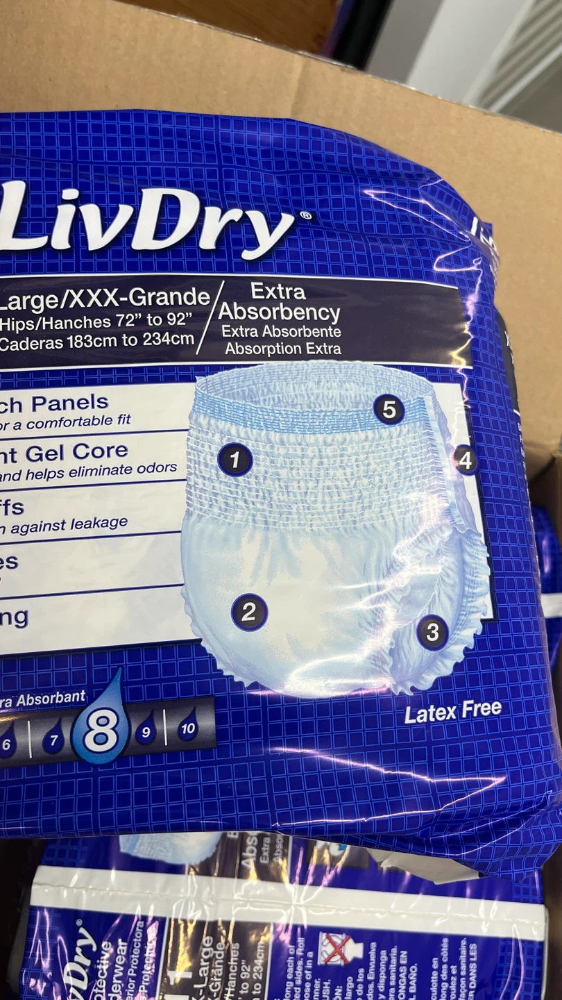 LivDry Protective Underwear XXX-Large (3 Packs) - photo 3